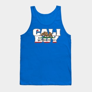 Cali Boy (Bear Flag Design) Tank Top